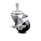 Service Caster 3.5 Inch Phenolic Wheel Swivel 3/8 Inch Threaded Stem Caster with Brake SCC SCC-TS20S3514-PHR-TLB-381615 - alternate 1